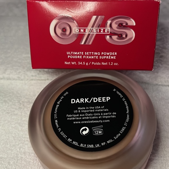 {O/S Beauty} Ultimate Setting Powder Deep Dark BNIB - Picture 6 of 8